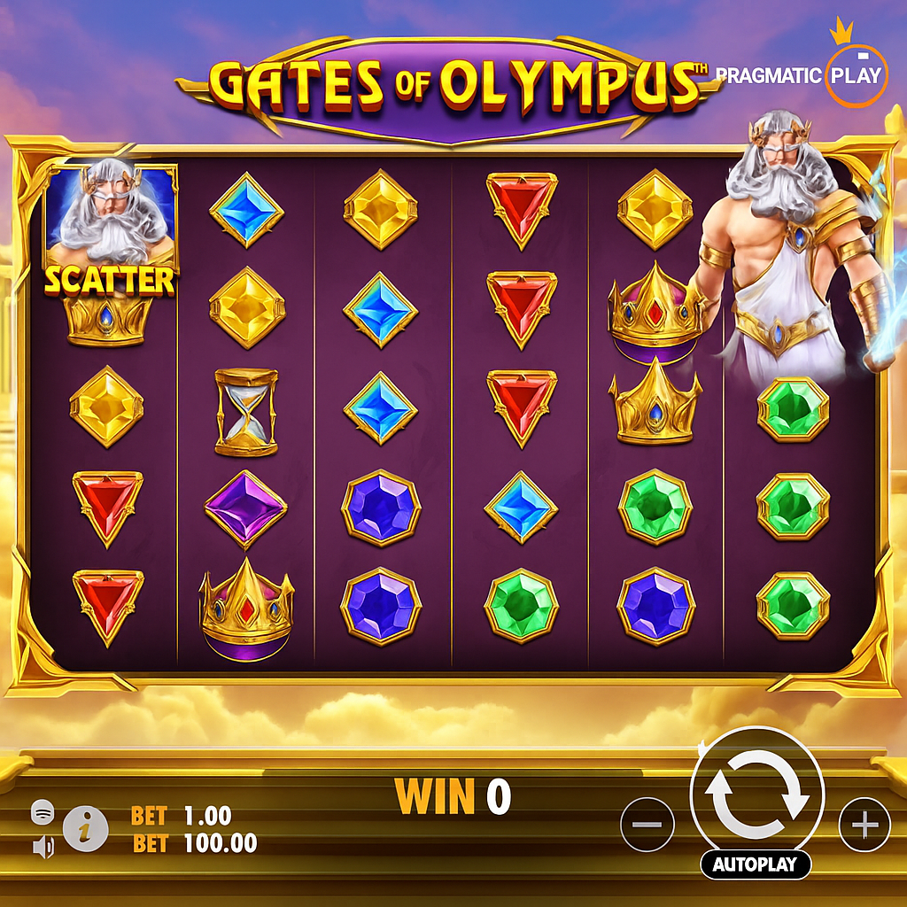 Ice Casino - Gates of Olympus Slot Game