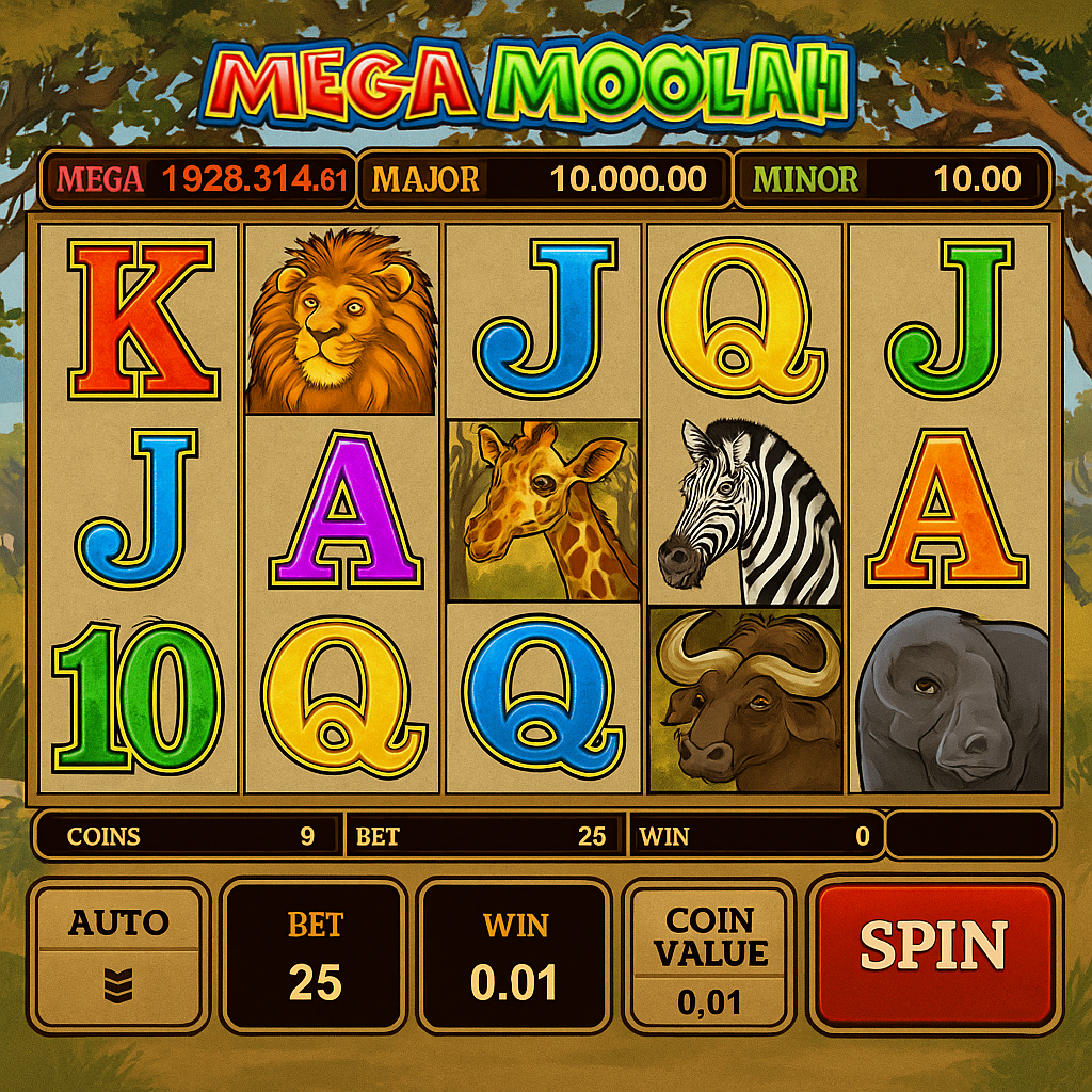 Ice Casino - Mega Moolah Jackpot Slot Game