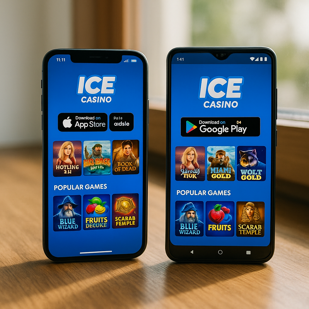 Ice Casino - Mobile Apps - iOS and Android