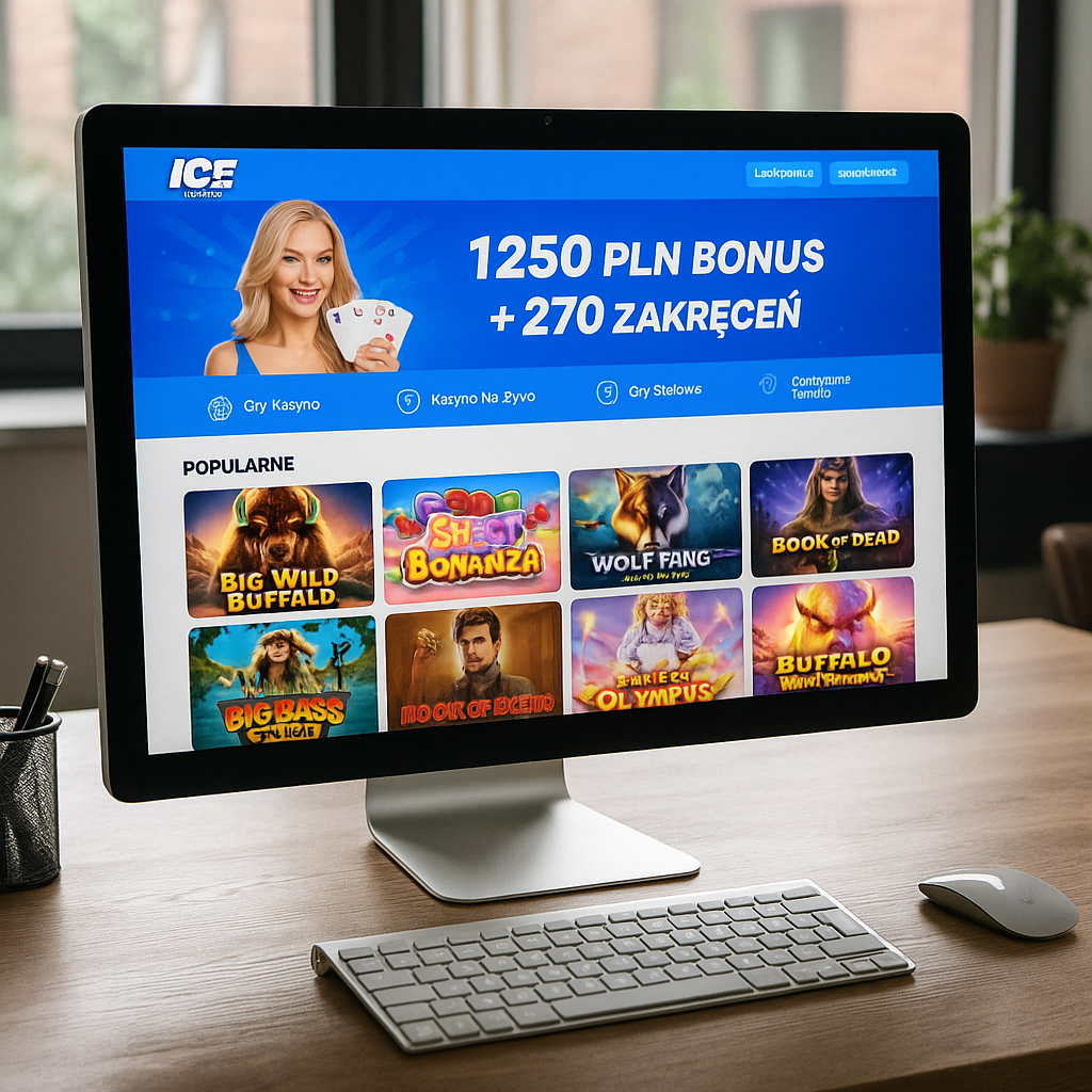 Ice Casino - Modern Design - Platform Interface